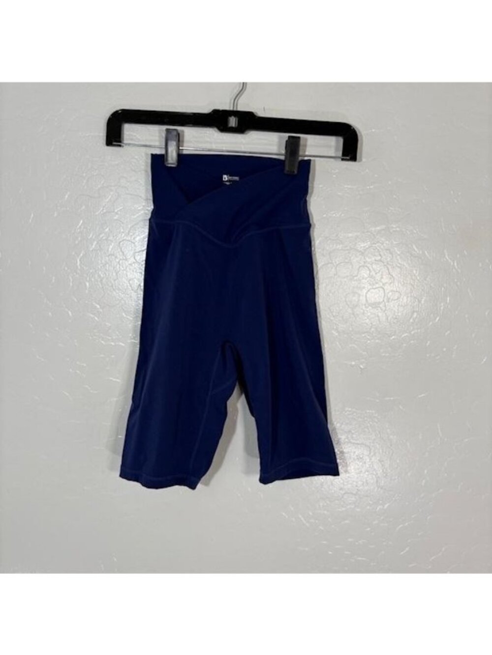 Buff Bunny Collection Shorts Womens XS Blue High Rise Biker Yoga Gym Athletic